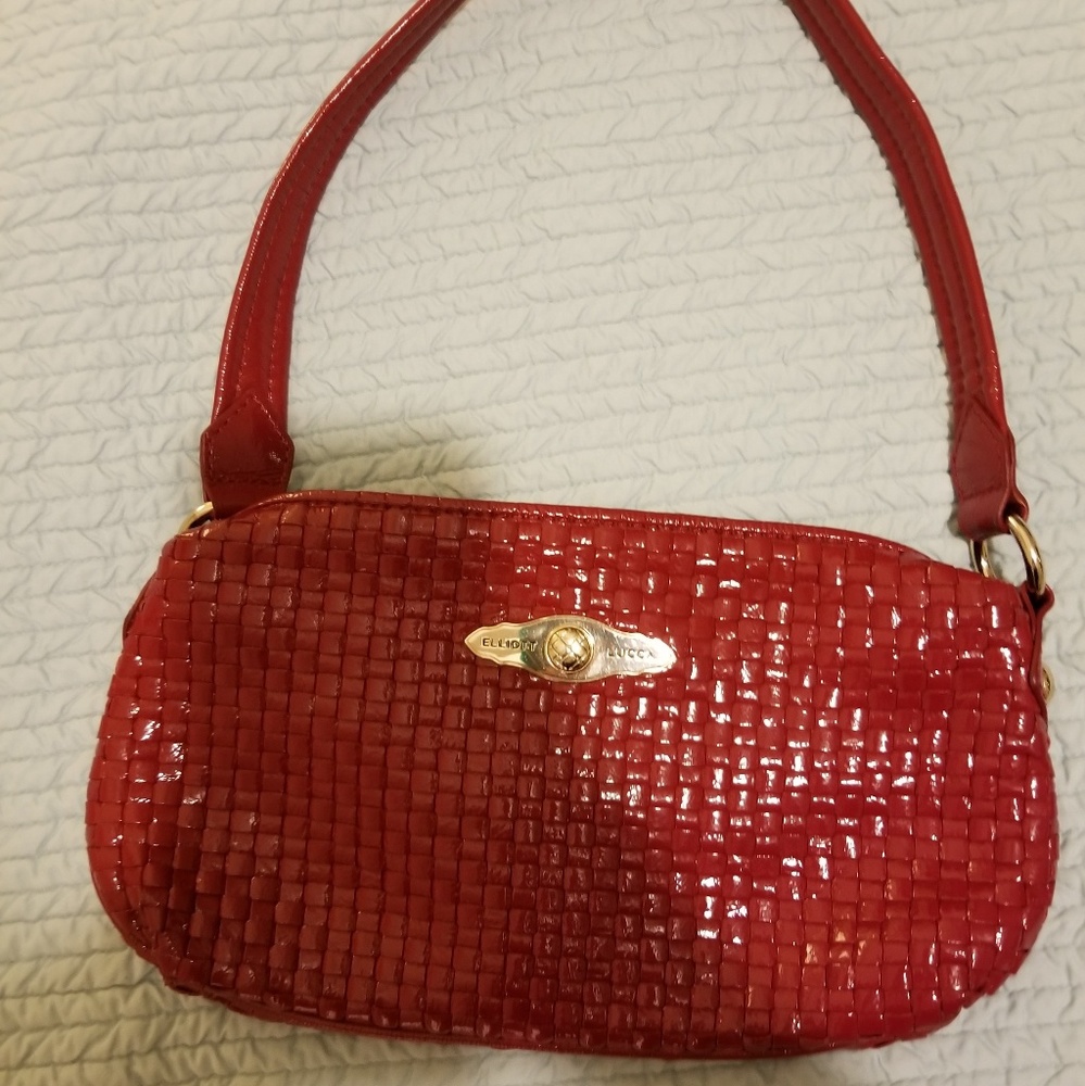 Elliott Lucca Red Leather Purse
